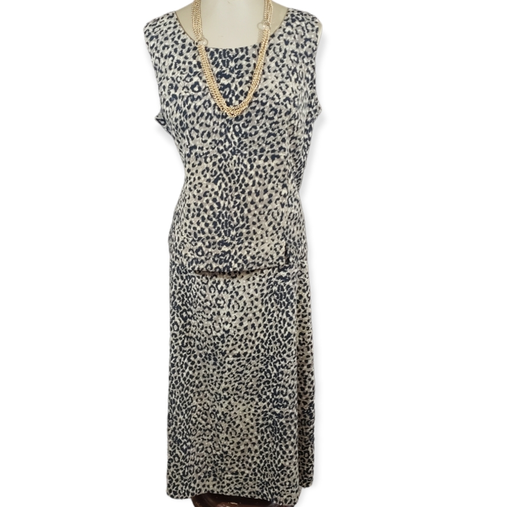 KS Collection 2pc Skirt Shirt Set